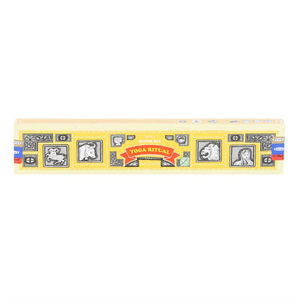 Set of 12 Satya Superhit Yoga Ritual Incense 15g (12/50)