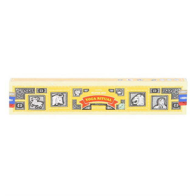 Set of 12 Satya Superhit Yoga Ritual Incense 15g (12/50)