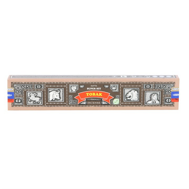 Set of 12 Satya Superhit Tobak Incense 15g (12/50)