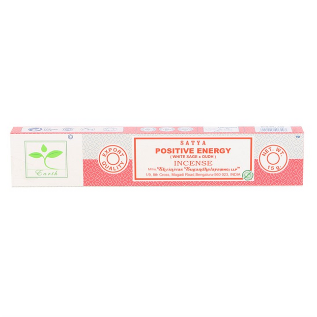 Set of 6 Earth Satya Positive Energy Incense (12/50)