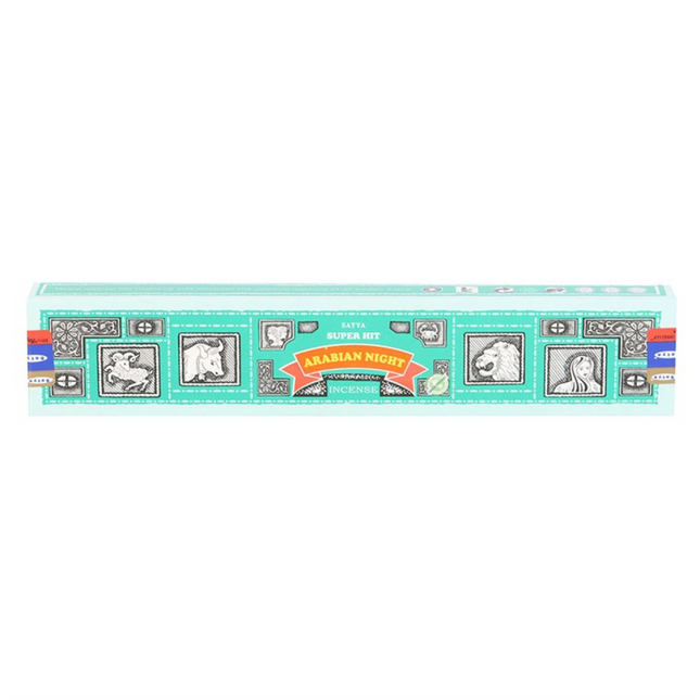 Set of 12 Satya Superhit Arabian Night Incense 15g (12/50)