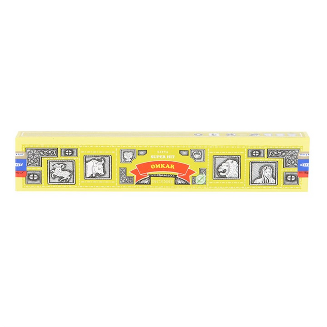 Set of 12 Satya Superhit Omkar Incense 15g (12/50)