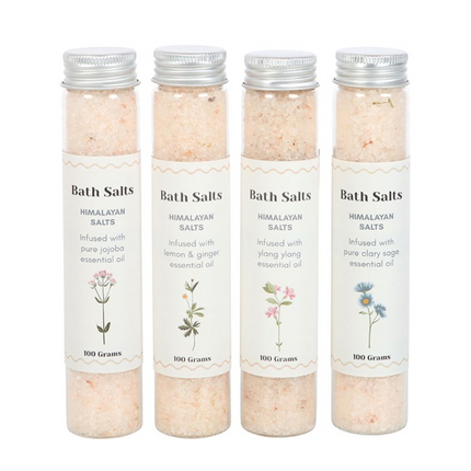 Floral Bath Salt Gift Set