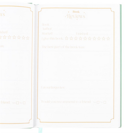 My Reading Journal A5 Notebook