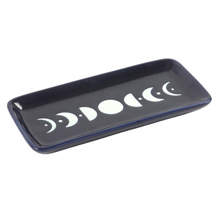 Blue Moon Phase Trinket Dish