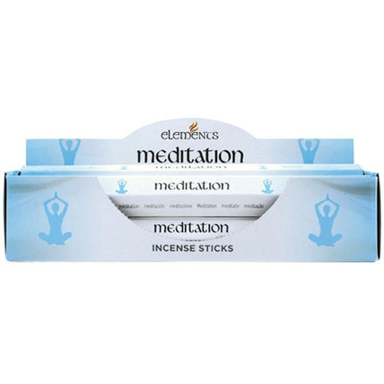 Set of 6 Packets of Elements Meditation Incense Sticks